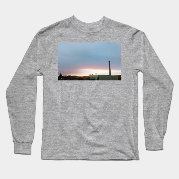 Chimney Sweep at Sunrise Long Sleeve T-Shirt by madagan11